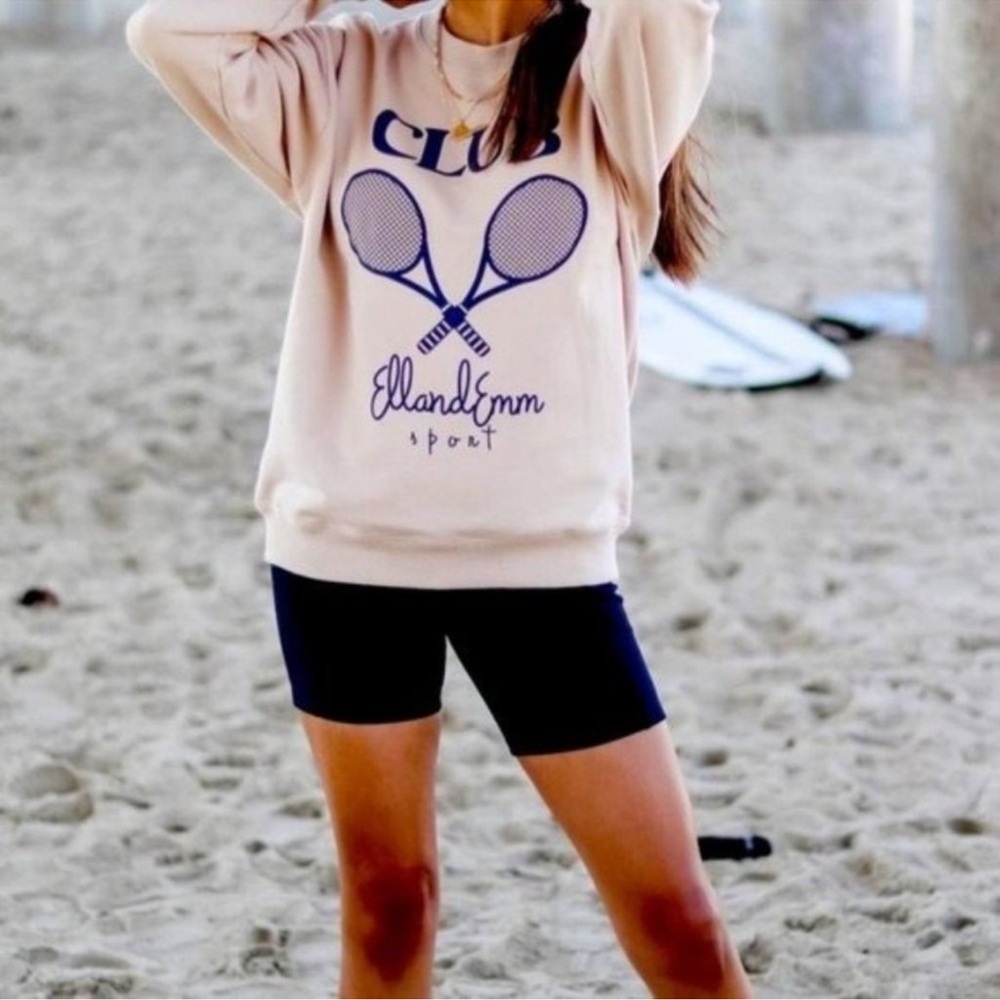 ELL and EMM | Sweatshirt | Tan Club Sweatshirt